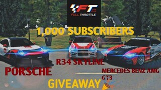 1,000 SUBSCRIBERS GIVEAWAY🎉