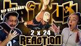 THIS IS PEAK ANIME!! 🔥 Haikyuu!! 2x24 REACTION! | "The Absolute Limit Switch"