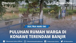 Banjir Rendam Puluhan Rumah Warga di Konawe, Pemda Sigap Salurkan Bantuan Sembako dan Air Bersih