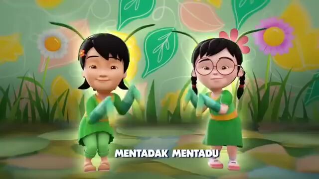 UPIN & IPIN | LAGU ANAK | MENTADAK MENTADU