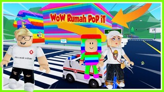 TERBONGKAR!! BANG CUPU BELIIN RUMAH POP IT BUAT MAMAHCIL N MIKACIL !!! ROBLOX MIKOCIL