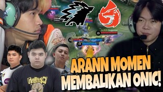 1 MOMENTUM MEMUTAR BALIK KEADAAN !! ONIC VS AURA MATCH 2 - MPL S13