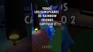 Todos los jumpscares de rainbow friends capitulo 2 #roblox #games #rainbowfriends #shorts