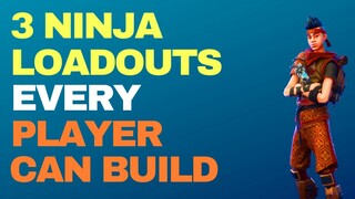 3 Ninja Loadouts Every Player Can Build in Fortnite Save the World