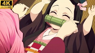 Small Nezuko Saying 'mmm' 😻- Nezuko Cute and Funny  Moments | Demon Slayer S3 4K 60FPS