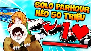 SIRO SOLO PARKOUR 1 MÁU KÈO 50 TRIỆU CỰC GẮT VỚI NOOB KAMUI TRONG MINI WORLD VÀ CÁI KẾT