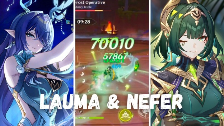 META NOD KRAI‼️Kombinasi Support Lauma & DPS Nefer, kekuatan Lunar Bloom bikin musuh tumbang‼️