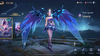 Liên Quân Mobile - Review Skin Veera Thiên Nga Đen