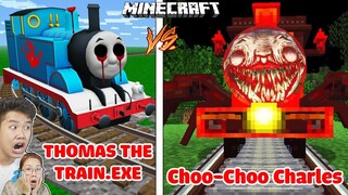 bqThanh và Ốc Tạo Ra Con Tàu Quái Vật THOMAS THE TRAIN.EXE Vs. CHOO-CHOO CHARLES Trong Minecraft