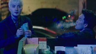超哥以为自己开宝马很威风，不料白毛开着兰博基尼过来