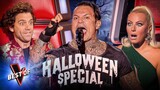 SPOOKY Blind Auditions Perfect For HALLOWEEN on The Voice | Top 10