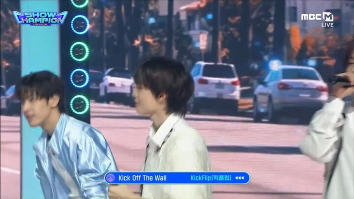 KICKFLIP "KICK OFF THE WALL" FIRST WIN ON MBC M SHOW CHAMPION + ENCORE 🏆🎉💙🧱