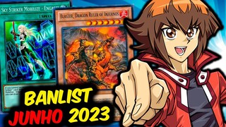 METERAM O LOUCO ! YU-GI-OH BANLIST JUNHO 2023