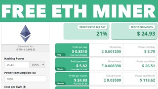 Mine 1 Ethereum in 45 minutes - Free Bitcoin Mining Website 2022 | Payment Proof