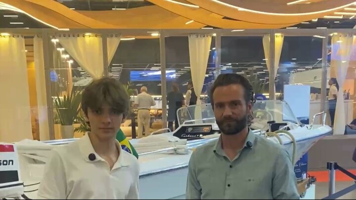 A primeira lancha de Ayrton Senna | Minha entrevista no Boat Show