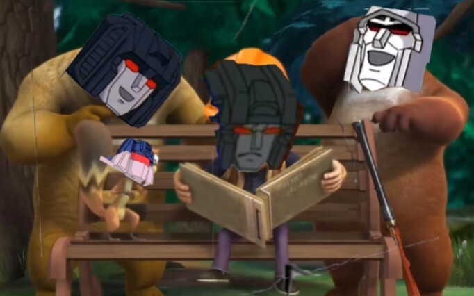 Bears are haunted, but Transformers g1