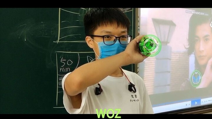 动漫设计班童鞋，上课变身假面骑士woz！？