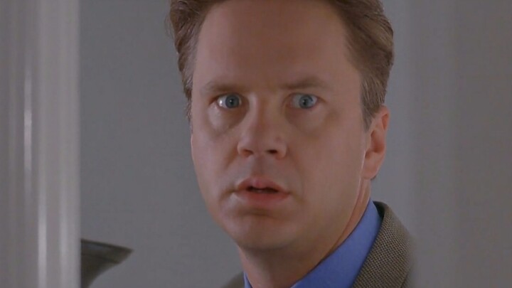 Man surprises his wife by coming home early, only to walk in on her with her boss and several others