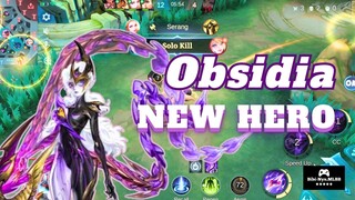 MLBB - OBSIDIA NEW HERO - SOLO KILL ✨️