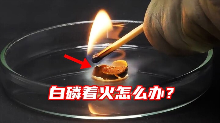 ما مدى روعة الفوسفور الأبيض؟ إنه قادر على الاشتعال تحت الماء!