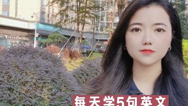 【Tiếng Anh】Mỗi ngày học 5 câu tiếng Anh
