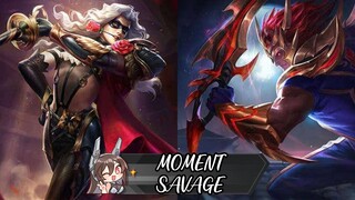 LANCELOT X MARTIS SAVAGE 😱😱 - Mobile Legends Indonesia