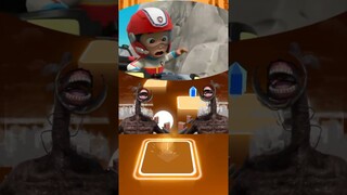 Paw Patrol Vs Siren Head Battle Dance X Coffin Dance Meme | Part 209 -- Tiles Hop #pawpatrol