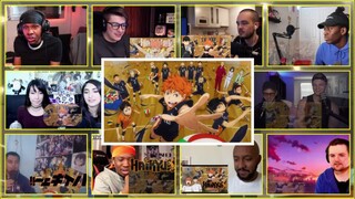 Haikyuu op 1 Reaction  anime Openng reaction