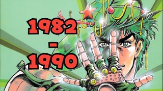 荒木飞吕彦画风编年史（一）：1982-1990