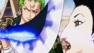 Zoro: Đội trưởng, đứng bên cạnh quan sát nhé, tôi sẽ xử lý tên đó