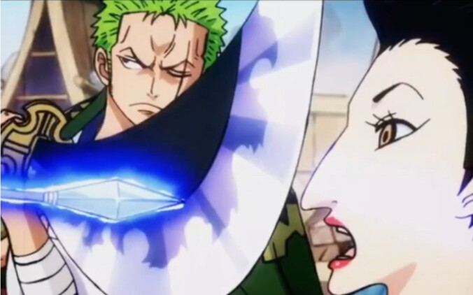 Zoro: Captain, just watch from the side, I will deal with that guy