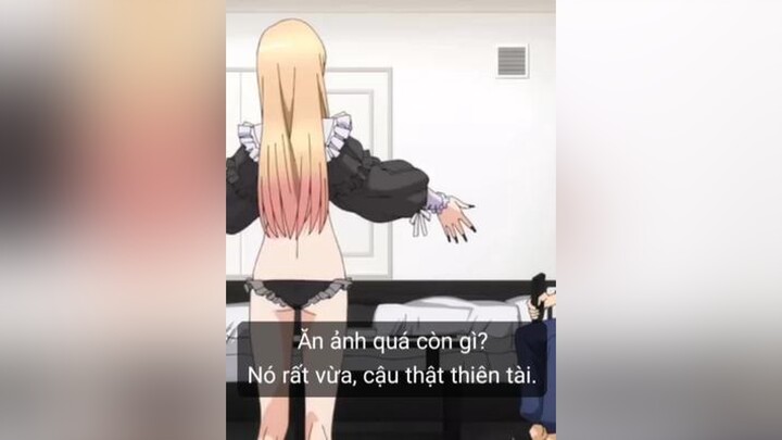 vẻ ko nói thành lời 😂fyp anime sonobisquedollwakoiwosuru