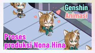 [Genshin, Animasi] Proses produksi Nona Hina