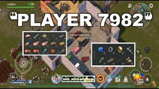 "PLAYER 7982" using small box to block | 1 c4| REVENGE RAID - Last Day On Earth: Survival