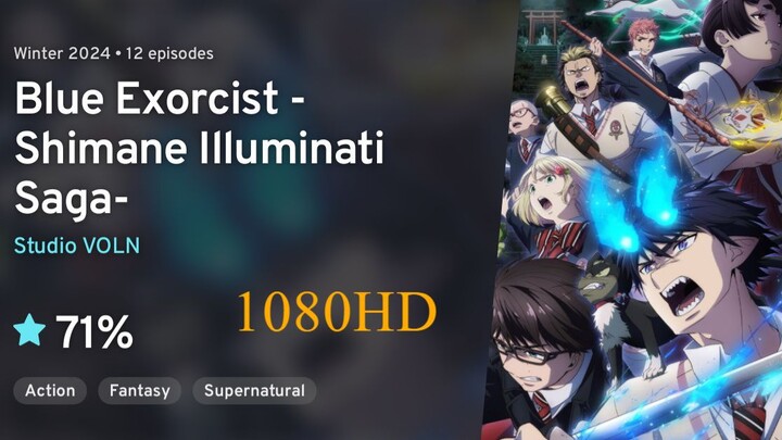 Ao no Exorcist: Shimane Illuminati-hen - Episode 01 (sub indo)