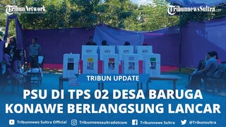 5 Warga Nyoblos dari Rumah Karena Sakit saat PSU di TPS 02 Desa Baruga Kabupaten Konawe Sultra