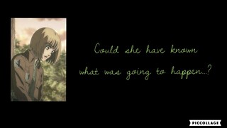 Desperate Explanations | ASMR | Armin Arlert x Female Titan! Listener (Ft. Hanji Zoe) Part III