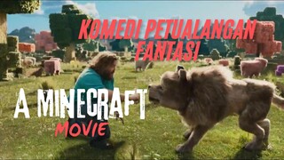 Film A Minecraft Movie . Komedi Petualangan Fantasi.