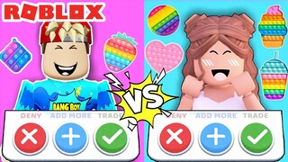 POP IT KU BANYAK..!! ADU SKILL BERTUKAR POP IT - ROBLOX POP IT TRADING
