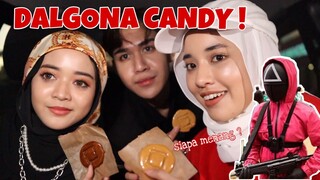 SQUID GAME : DALGONA CANDY CHALLENGE ‼️ Habislah dalgona terbakau 😱