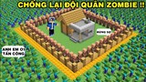 Mình Đã Thử Thách Chống Lại Zombie | Bằng Những Loại Khoáng Sản Đặc Biệt | TRONG MINECRAFT PE..!!