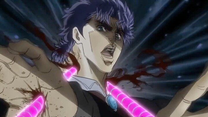 Da Qiao was caught off guard and was shot through the neck by Dio's laser