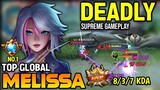 MELISSA BEST BUILD 2022 | TOP GLOBAL MELISSA GAMEPLAY | MOBILE LEGENDS✓