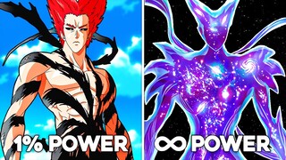 All Garou's Forms In One Punch Man (stronger than saitama)