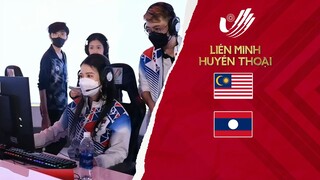 [Liên Minh Huyền Thoại] Lào thất bại chóng vánh trước Malaysia - Vòng bảng SEA Games 31 | VTC Now