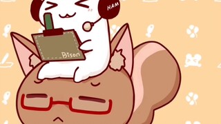 【Bison Hamster】 Serangan ekor raksasa!