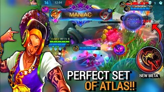 PERFECT SET OF ATLAS | MLBB SEASON 21 MARKSMAN META |  MASTER BODAK MLBB