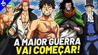 ACONTECEU! A MAIOR GUERRA DE ONE PIECE VAI COMEÇAR! | ONE PIECE 1078