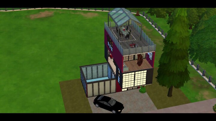 Containers Transformed into a House // Containers Transformados em Casa - TS4 [SPEED BUILD]