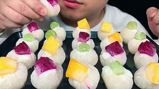 吃荔枝酸奶冻，听荔枝酸奶冻的声音！
